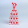 Package packing bopp, "heart" 15*30 cm set 50 pcs