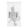 Tundra window opening limiter, 4 positional, PVC, comb, white