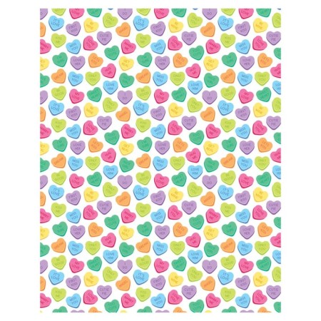 Pillow Bellard "Rainbow hearts, decorative, size 16x45 cm-1