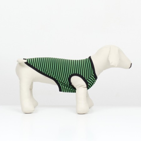 T -shirt for animals, XS (DS 20, OG 32, Osh 19 cm), Green-1