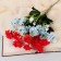 Bouquet "Chrysanthemum Counsel Selebret" 4x25 cm, mix