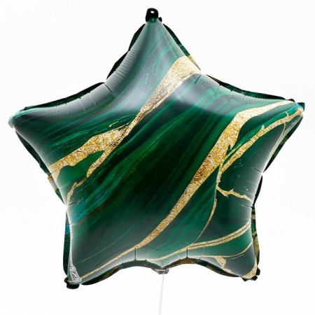 Foil ball 18 "Beauty" in the form of a star, with a substrate-1