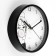 Wall clock, D-20 cm, interior, "girl", silent