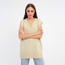 Women's vest MIST, p. L-XL, beige