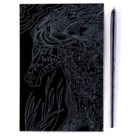 Antistress engraving is small "Beautiful horse"-2