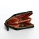 Women's wallet with lightning, black color