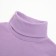 Women's turtleneck Minaku: Basic line color lilac color, size 44