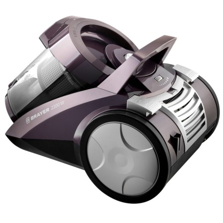 Vacuum cleaner Brayer 4205br, 2200/420 watts, dry cleaning, 4 l, purple-1