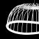 Suspended chandelier Mantra Celeste, Led, 2100lm, 3000k, 350 mm, white color