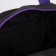Sports bag with lightning, external pocket, long belt, black/purple color