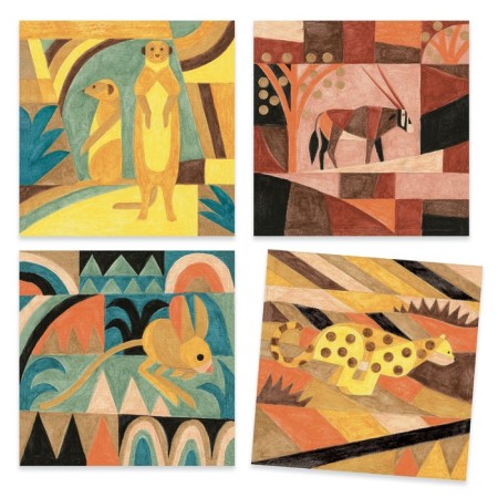 Coloring Djeco "Desert"-1