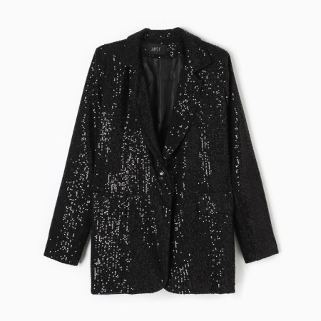 Women's jacket with sequins Mist p. 46, black-4