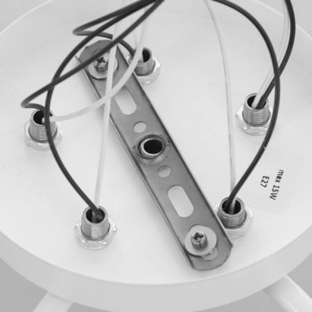 Causte "Online" (Flower) 5x15W E27 Model: BR 00210 White-7