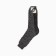 Woolen socks, color black pattern, size 25