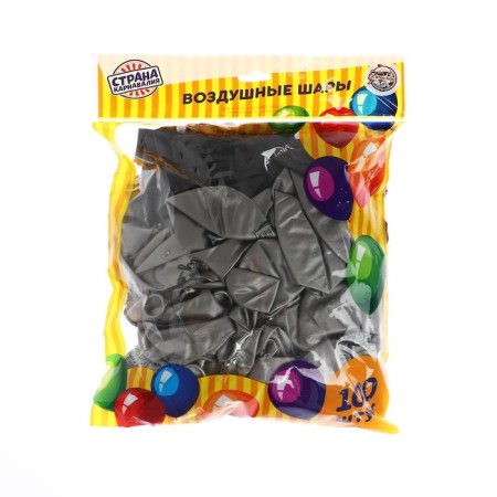 Latex balloon 12 "Insta diva", one -sided, mix set 100 pcs-1