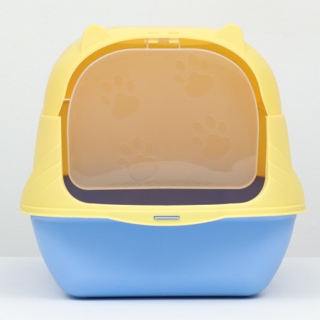 Domik toilet 36 x 37 x 51 cm, blue-yellow-5