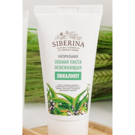 Natural toothpaste refreshing Eucalyptus, 50 ml-2