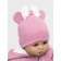 Children's cap Amarobaby Nature Essence Mini, size 44-46, pink color