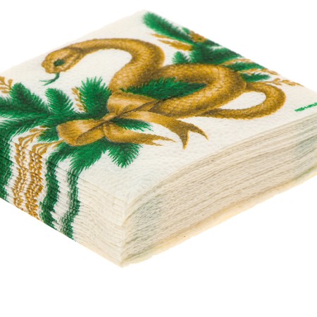 New Year's wipes “Happy New Year”, single -layer, 24x24 cm, 20 pcs.-4