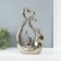 Souvenir Ceramics "Elephants with the heart. Abstraction" Silver 8.5x18.5x29.3cm