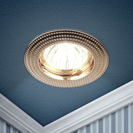 Lamp built -in era KL55, IP20, 50W, 80 mm, color gold-1