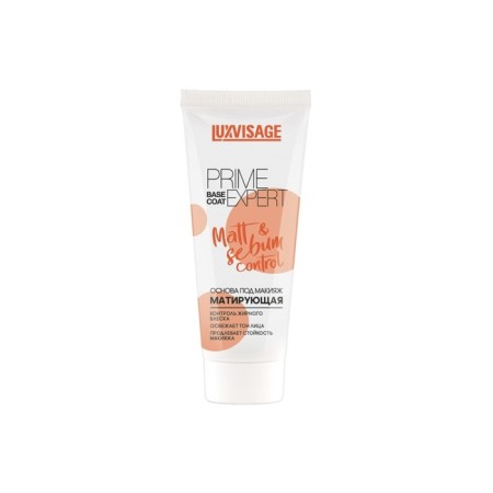 Luxvisage Prime Expert Matt & Sebum Control Matifying, Beige Persik, 35g