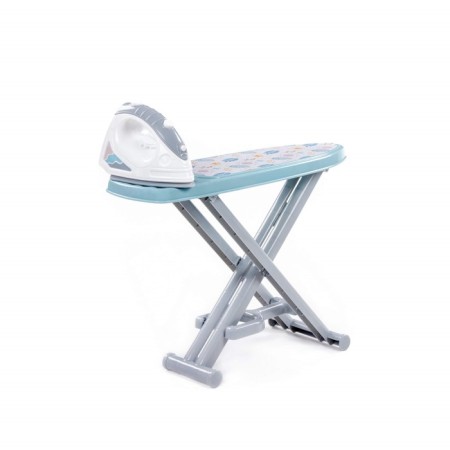 Game set "Iron No. 3" with an ironing board, gray-blue-1
