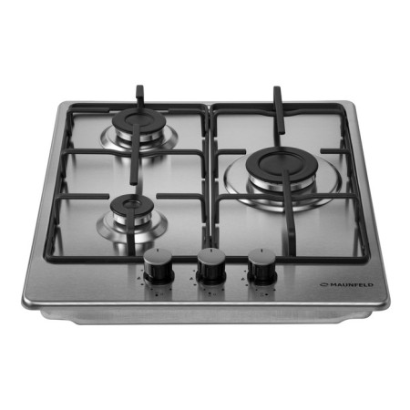 Hlect surface Maunfeld EGHS.43.3sts-SES/G, gas, 3 burners, silver-6