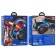 Hoco W104 headphones, gaming, invoices, microphone, USB + 3.5 mm, 2 m, black and blue