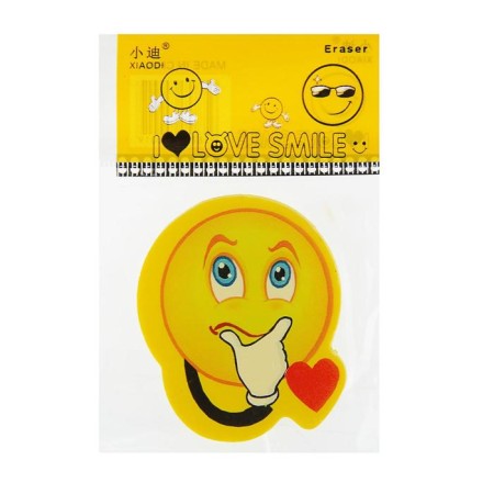 Figure eraser "Smile", mix (barcode on a thing)-2