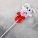 Soft toy "From March 8!", Bunny, on a stick