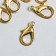 The basis for the armor carbine metal gold set is 10pcs 1.5x3 cm