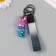 Trick plastic with carbine, strap "Bunny" holography 3x2.5x5.5 cm
