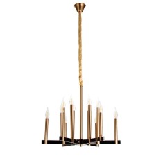Barry chandelier 12x40W E14 Brass 65x65x50 cm Bayerlux