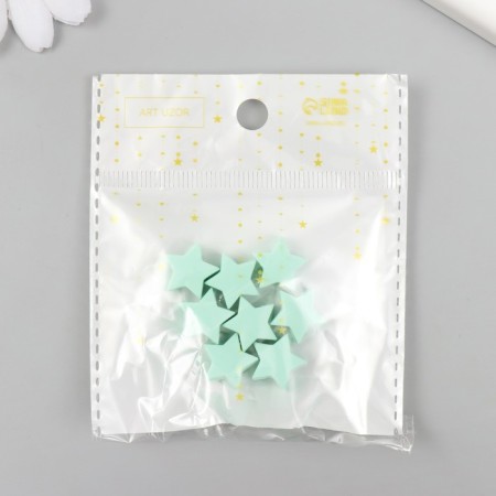Busina Silicon "Asterisk" light green d = 1.4 cm-2