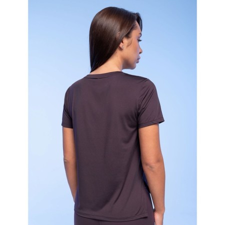 Sports T -shirt Feminic, size s, purple color-1