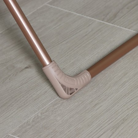 Sushilka for linen is floor folding, working length 20 m, height from the floor 95 cm, width 54 cm, color pink gold-4