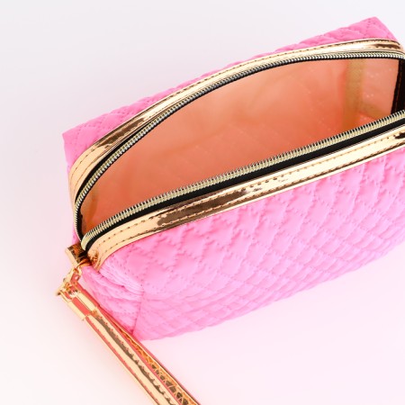 Cosmetic bag Dor chic, 18*7*11, lightning department, pink-2