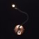 Bra "Zigen", 3W Led 3000k 240lm, black color, brass