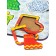 Developing game according to the methodology "Montessori. New Year's figures"