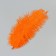 Feather of ostrich 15-20 cm, orange