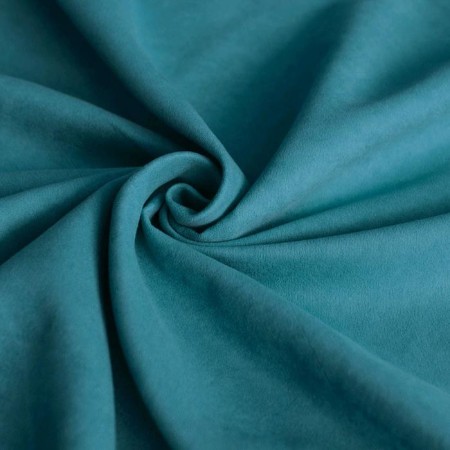 Set of curtains "Kim", size 140 x 270 cm - 2 pcs, turquoise-1