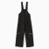 Semi -combines insulated for boys, black color, height 128 cm
