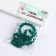 Beads made of natural stone "Cat Eye" set of 50 pcs., 1 pc. - 8 mm, green