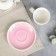 Coffee pair of ceramics “Follow the Dream”, 140 ml, white color