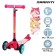 Graffiti scooter "Unicorns", Pu Pu 110/75 mm, ABEC 7, Pink Color