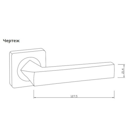 Renz Indh 302-02 SN handle set, color mat. Nickel-1