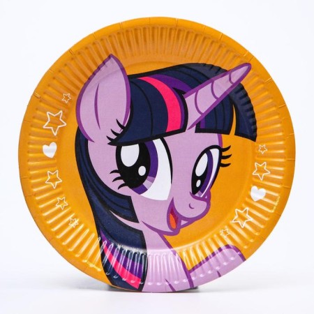 Paper plate "Happy Birthday!", 18 cm, My Little Pony-5