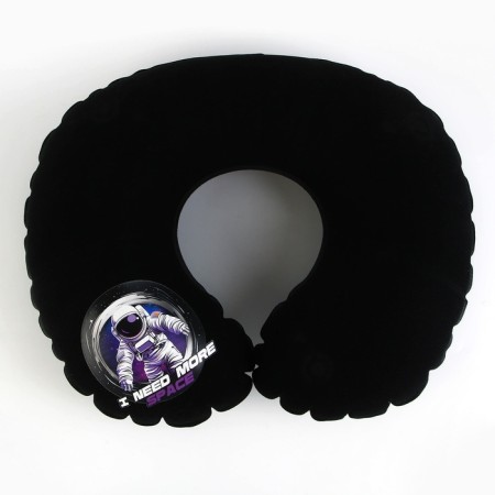 Pillow inflatable space, black color-1
