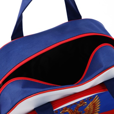 Lightning suitcase, road bag, Sacvoyage, set 2 in 1, Sacvoyage, Blue/Tricolor color-11
